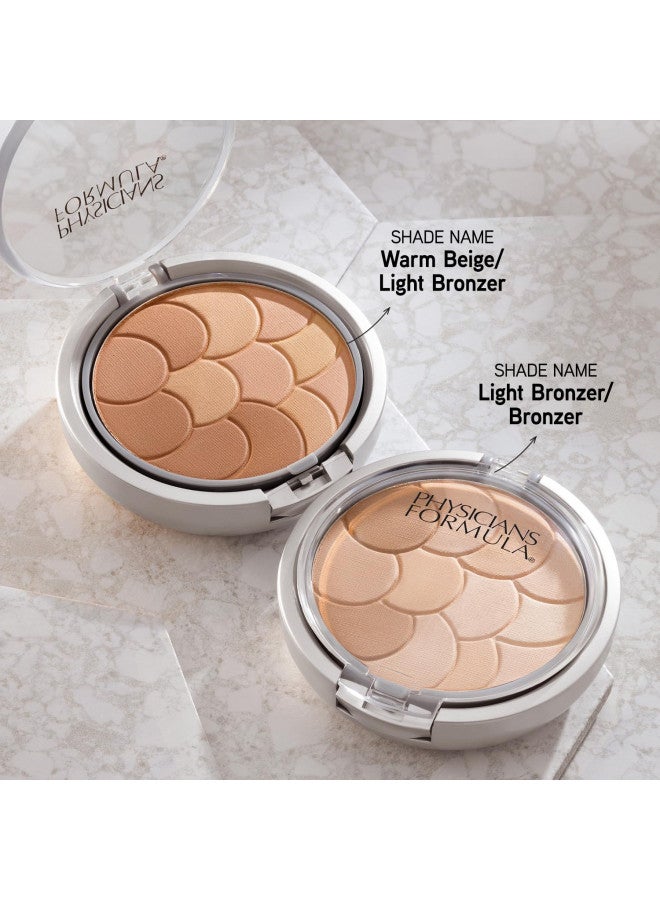 Physicians Formula Magic Mosaic Multi-Colored Bronzer, Highlighting, Contour Powder, Warm Beige/Light Bronzer, Dermatologist Tested, Clinicially Tested