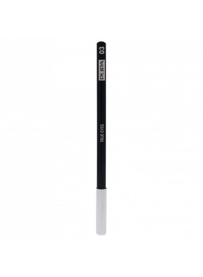 Pupa Milano True Eyes Precise Eyeliner - Perfect Blend Of Oils And Waxes - Instant Color Payoff - Enhances The Gaze And Gives Intense Depth - Suitable For Sensitive Eyes - 03 Intense Blue - 0.05 Oz