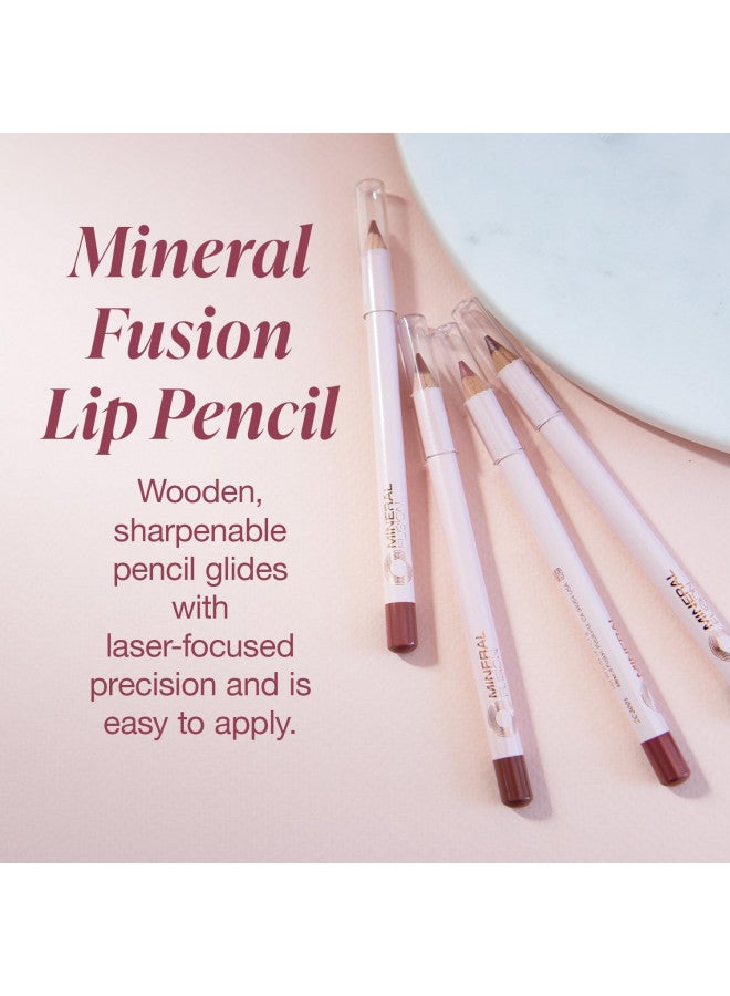 Mineral Fusion Lip Liner Pencil, Burnish 0.04 Ounce