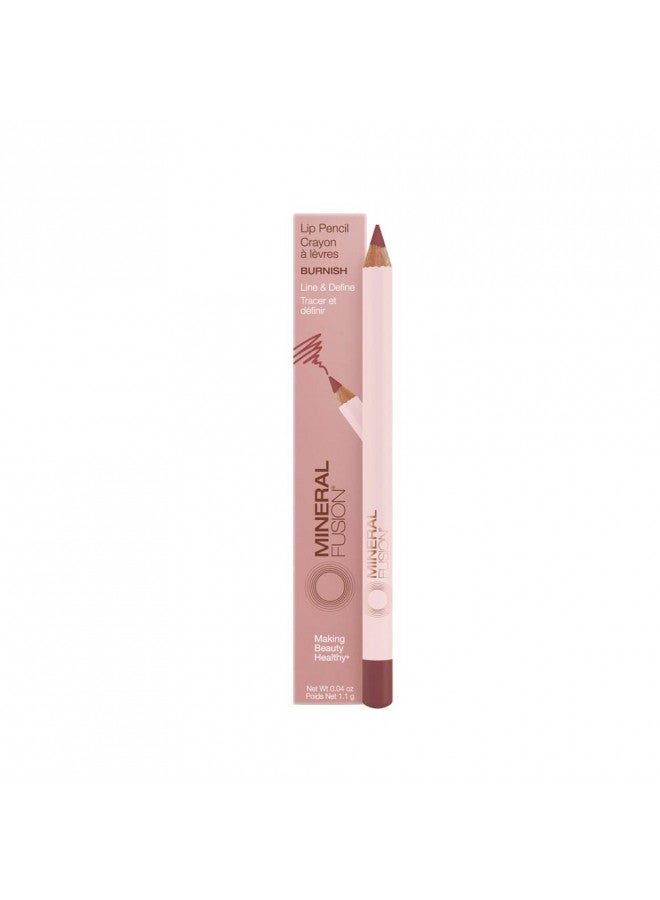 Mineral Fusion Lip Liner Pencil, Burnish 0.04 Ounce