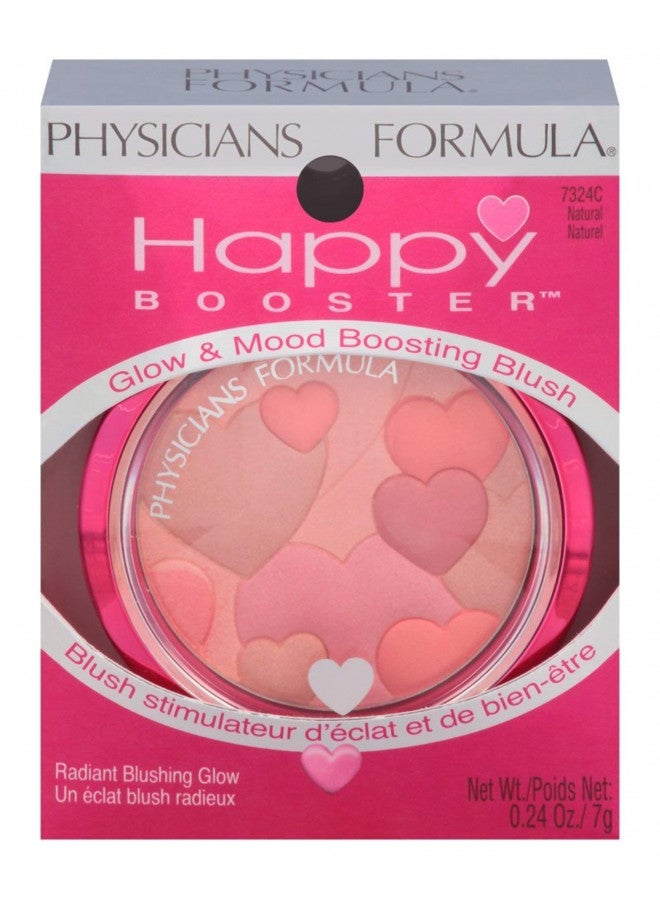 Physicians Formula Happy Booster Glow and Mood Boosting Blush, Natural, 0.24 oz.