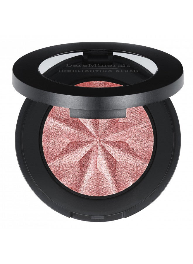 bareMinerals Gen Nude Highlighting Blush, 2-in-1 Blush + Highlighter Hybrid, Silky Blendable Makeup, All-Day Wear, Talc Free, Vegan