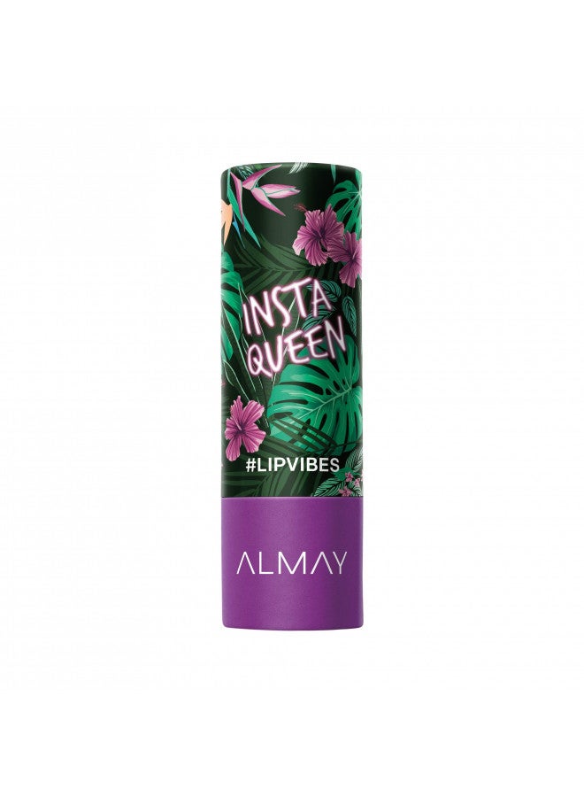 Almay Lip Vibes, Insta Queen, 0.14 Ounce, matte lipstick
