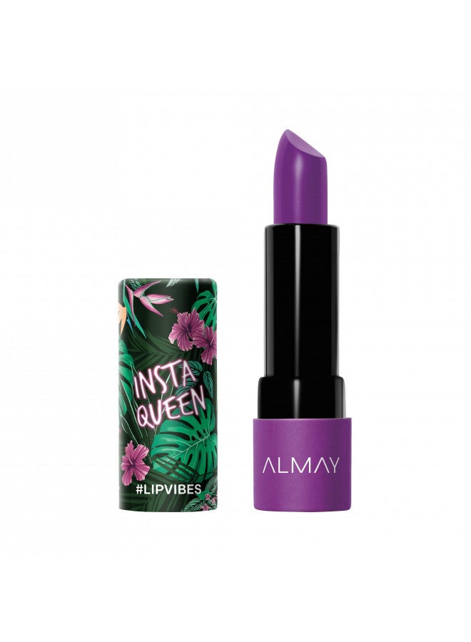 Almay Lip Vibes, Insta Queen, 0.14 Ounce, matte lipstick
