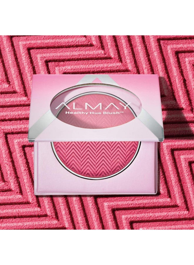Blush by Almay, Face Makeup, High Pigment Powder, Healthy Hue, Hypoallergenic, 300 Pink Flush, 0.32 Oz