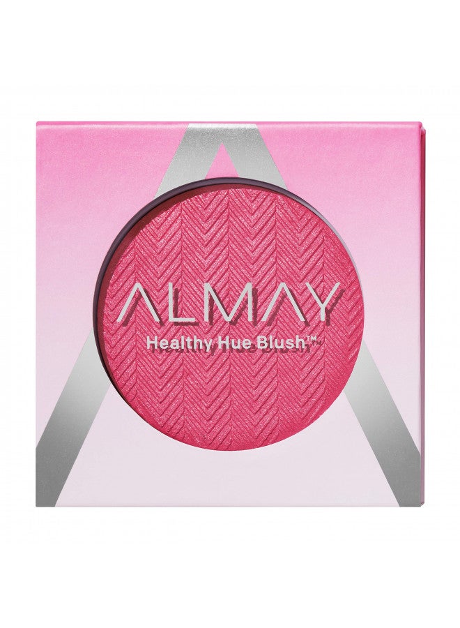 Blush by Almay, Face Makeup, High Pigment Powder, Healthy Hue, Hypoallergenic, 300 Pink Flush, 0.32 Oz