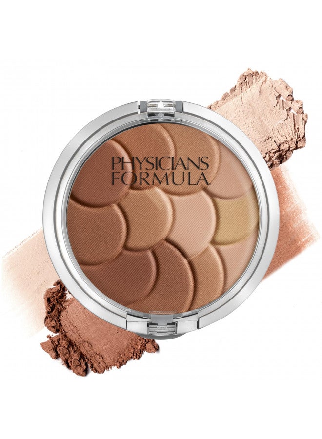 Physicians Formula Magic Mosaic Multi-Colored Bronzer, Highlighting, Contour Powder, Light Bronzer/Bronzer, Dermatologist Tested, Clinicially Tested