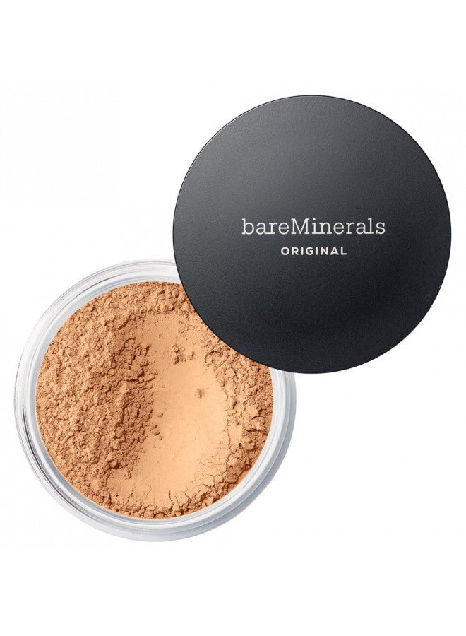 bareMinerals Original Loose Powder Foundation SPF 15, Lightweight Mineral Loose Powder Foundation Makeup, Buildable Coverage, Talc Free, Vegan