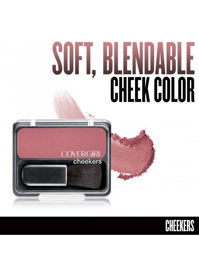 COVERGIRL - Cheekers Blush, Soft, blendable, lightweight formula, easy & natural look, 100% Cruelty-Free