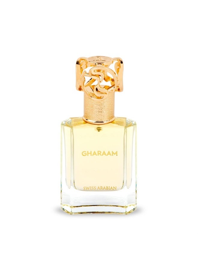 Gharaam - Luxury Products From Dubai - Long Lasting And Addictive Personal EDP Spray Fragrance - A Seductive, Signature Aroma - The Luxurious Scent Of Arabia - 1.7 Oz