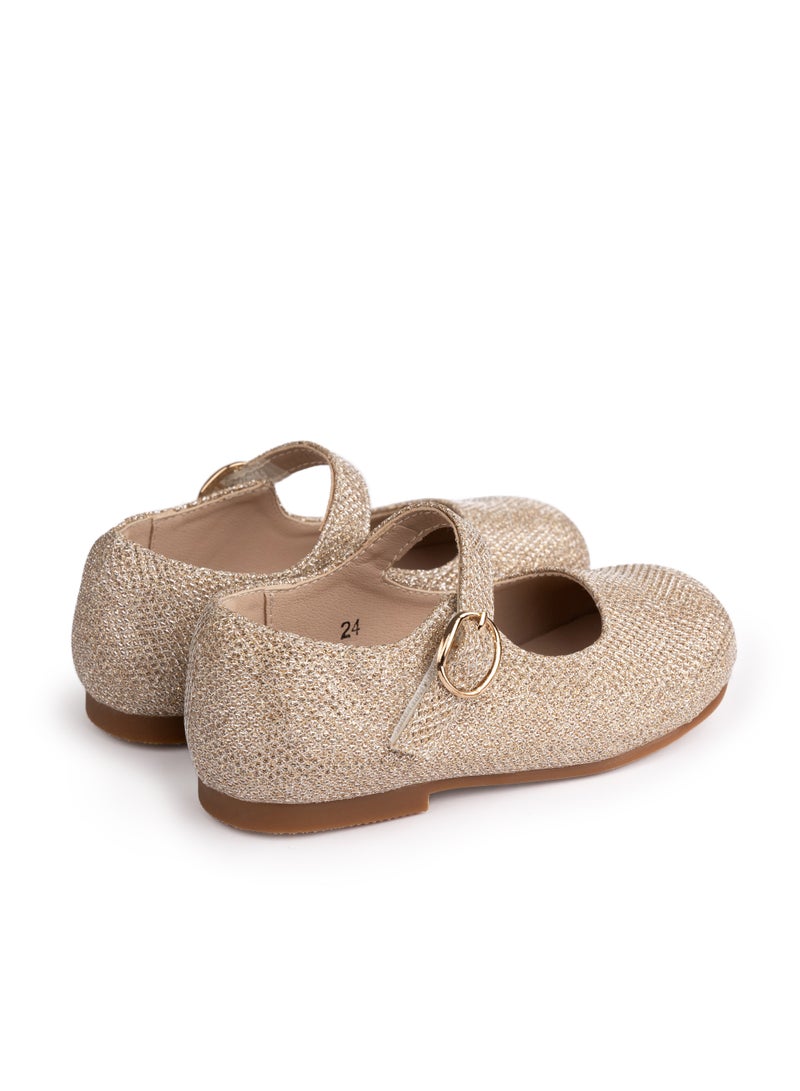 Rawda Twinkling Tassel Shoes For Girls