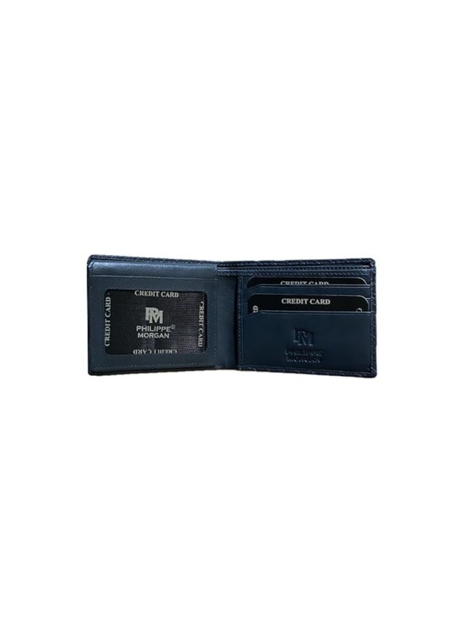 philippe morgan leather wallet