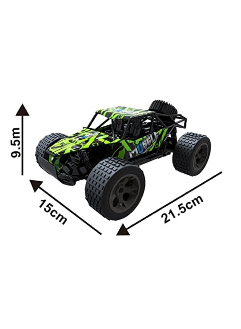 Cheetah King 2.4GHz 1:18 Extreme Power High Speed RC Muscle Buggy Drift Car with Pistol Grip Remote Controller