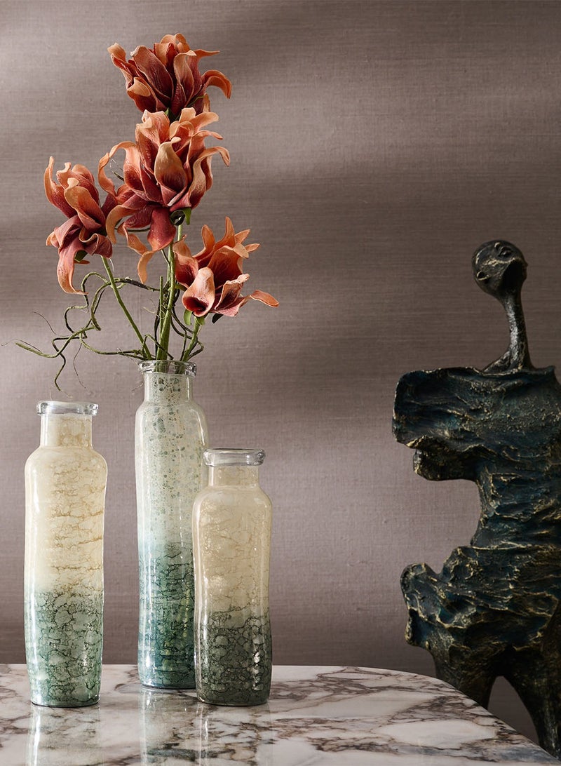 Meraki set of 3 glass vases