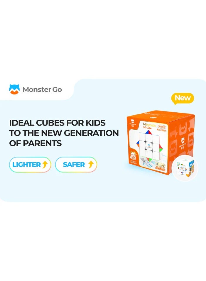 Monster Go By Gan 3X3 Magnetic Cube