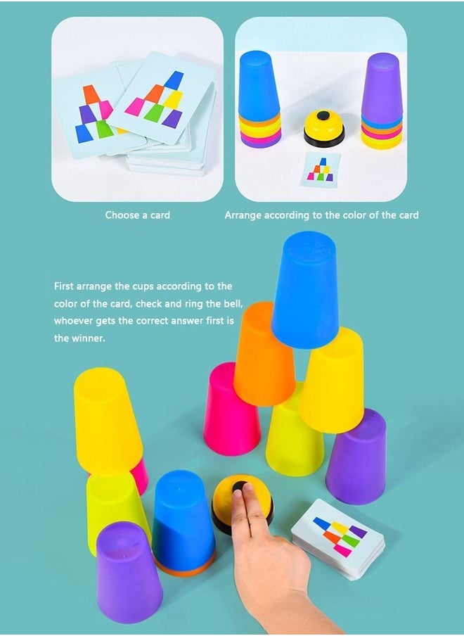 Portable Quick Cups Games for Kids and Classic Family toys
