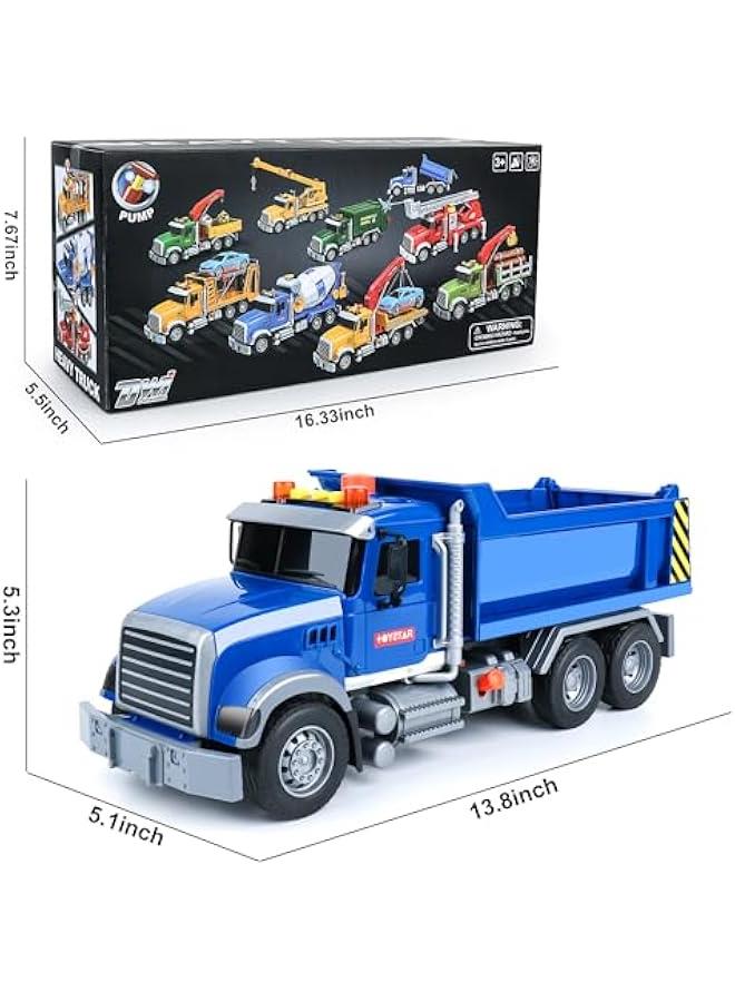 Toddler Trucks Toys for Boys Age 3-5,Big Dump Truck with Lights and Sounds,Kids Boy Toys  Birthday Gift Car