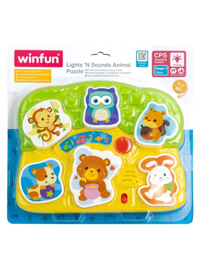 Lights ‘N Sounds Animal Puzzle