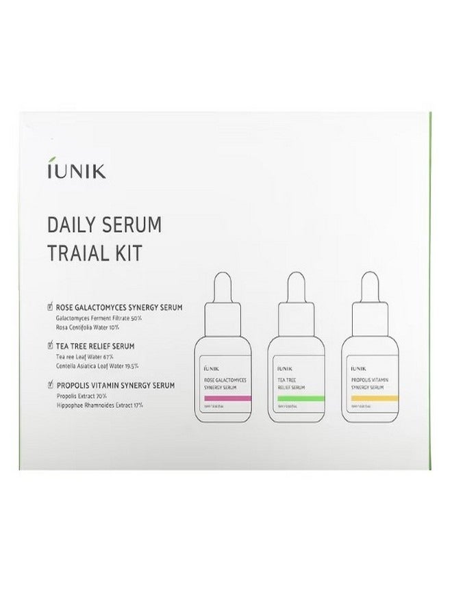 Daily Serum Trial Kit 3 Piece Set