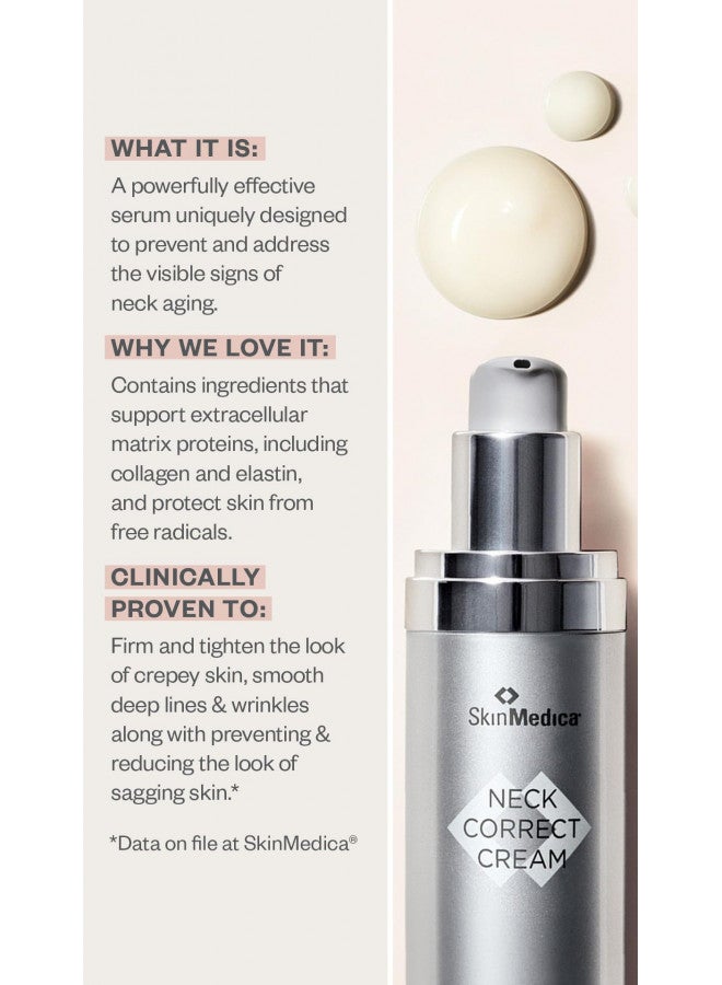 SkinMedica Neck Correct Cream, 2 oz (Pack of 1)