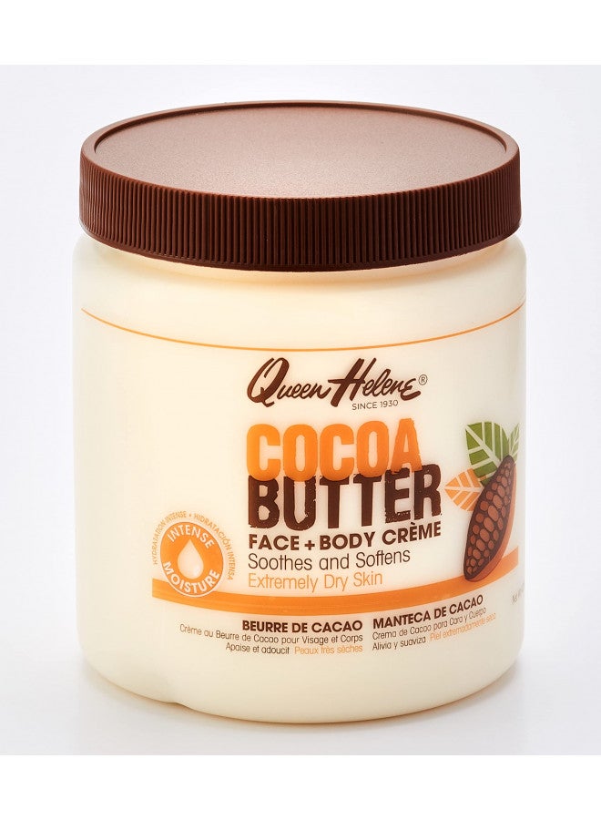 Queen Helene Natural Cocoa Crème, Cocoa Butter, 15 Ounce