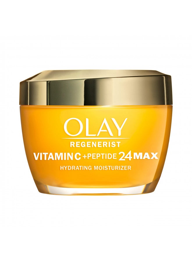 Olay Regenerist Vitamin C + Peptide 24 MAX Face Moisturizer, 1.7 oz