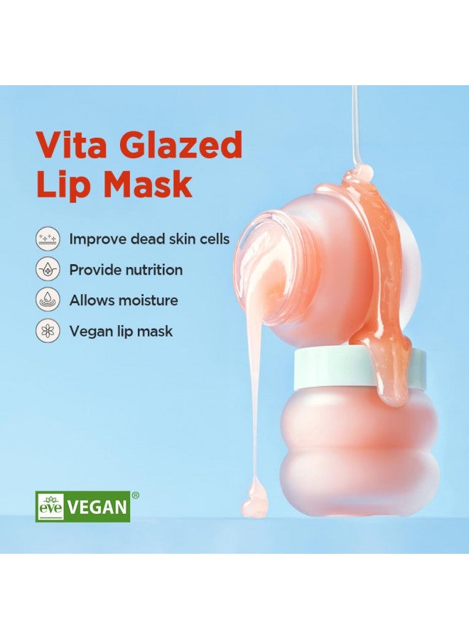 TOCOBO Vita Glazed Lip Mask 20ml / 109.5g, Super moisturizing night lip care, glazed and easy washable texture that melts into lips