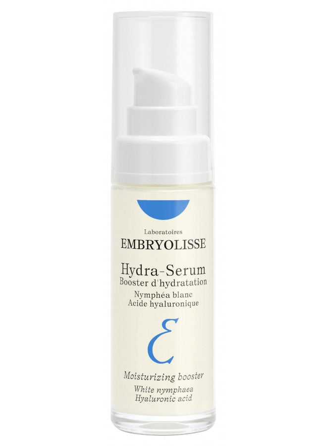 Embryolisse Hydra-Serum, Ultra-Hydrating Lightweight Hyaluronic Acid Facial Serum with White Water Lily, For Oily to Combination Skin, 1.01 Fl Oz