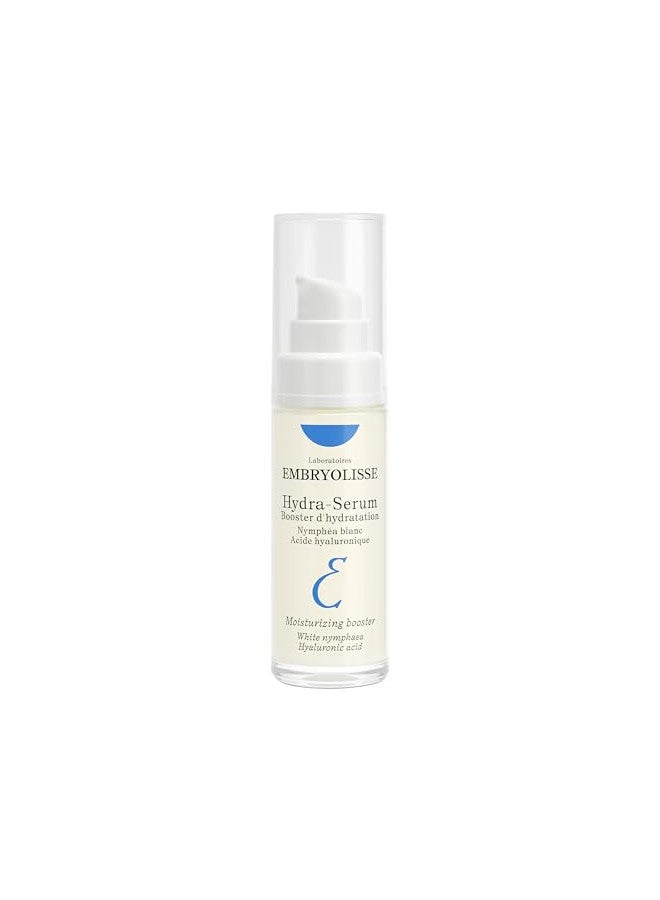 Embryolisse Hydra-Serum, Ultra-Hydrating Lightweight Hyaluronic Acid Facial Serum with White Water Lily, For Oily to Combination Skin, 1.01 Fl Oz