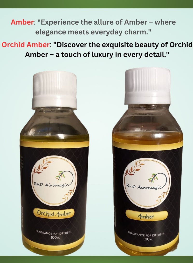 Amber & Orchid Amber Essential Oil - Each 100ml