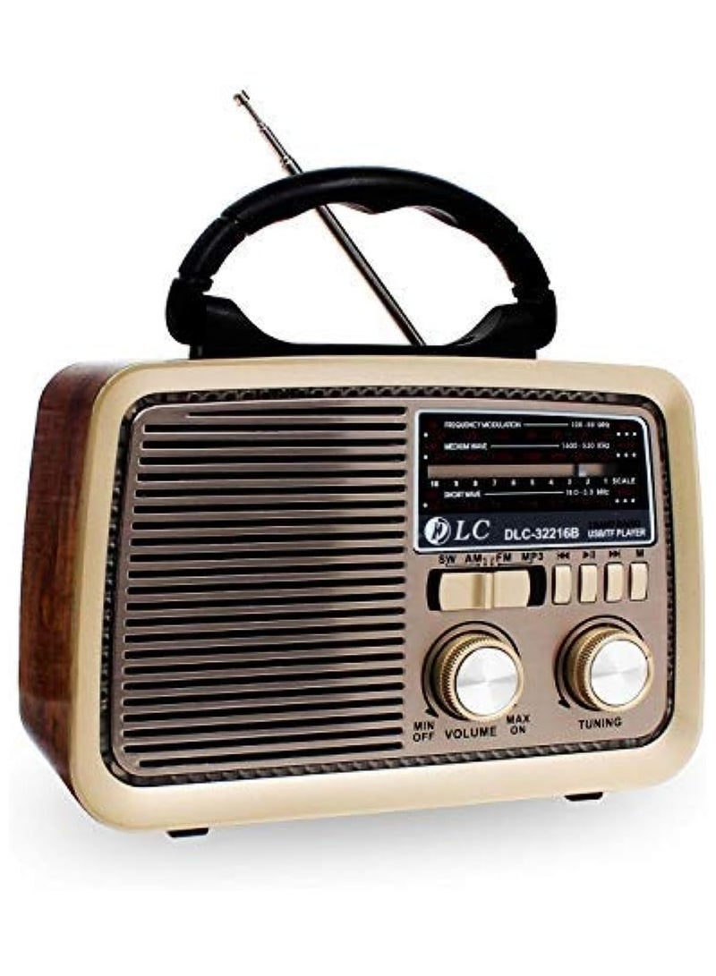 Radio With Bluetooth, Sd Card Slot, Usb And Aux Port