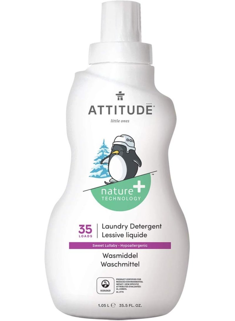 ATTITUDE,Little Ones,Laundry Detergent,Sweet Lullaby,35 Loads,35.5 fl oz(1.05 l)