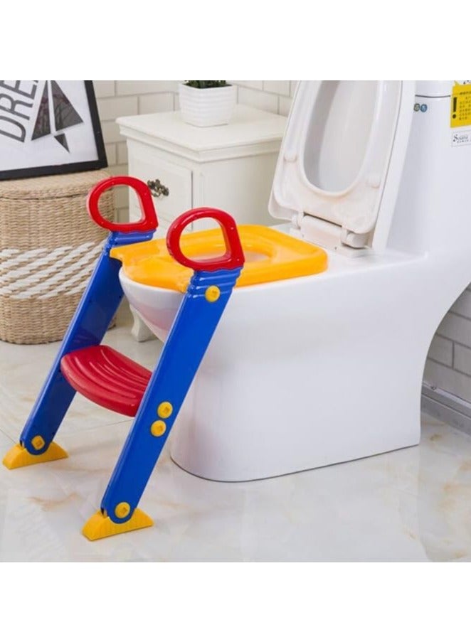 Lightweight Highly Adjustable and Comfortable Toilet Ladder Chair for Kids