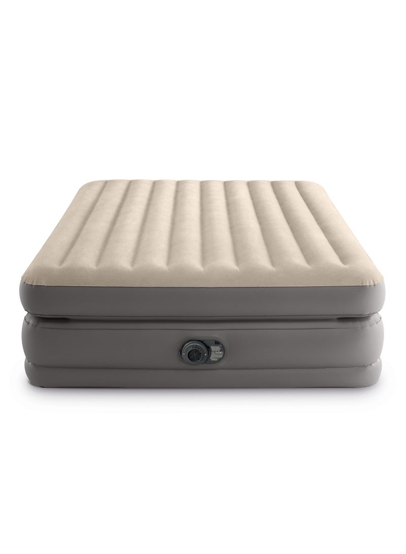 Queen Comfort Elevated Airbed W/ Fiber-Tech Rp