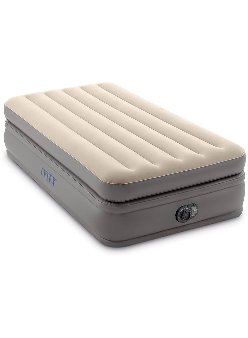 Twin Comfort Elevated Airbed W/ Fiber-Tech Rp