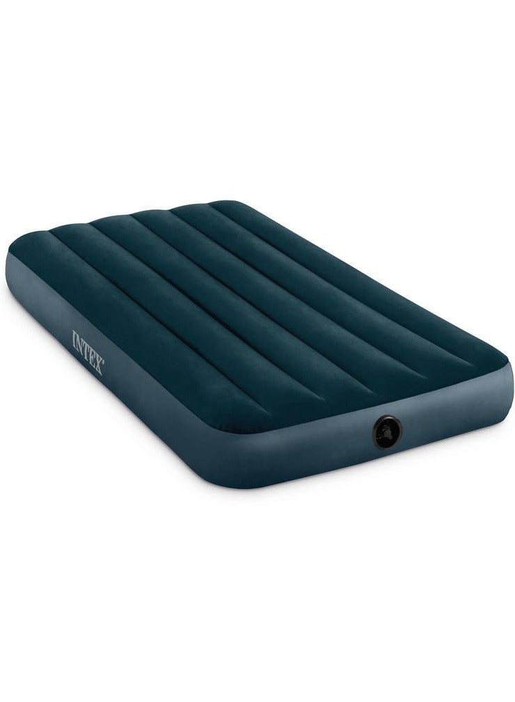 TWIN DURA-BEAM MIDNIGHT GREEN DOWNY AIRBED