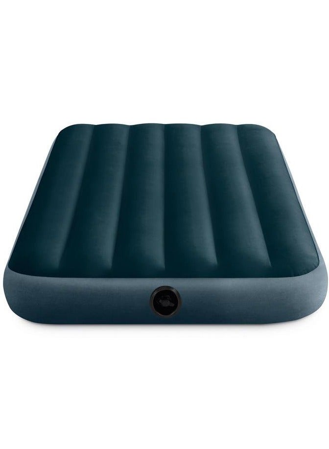 TWIN DURA-BEAM MIDNIGHT GREEN DOWNY AIRBED