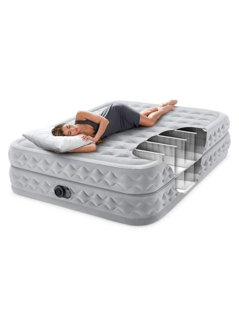 Queen Supreme Air-Flow Airbed With Fiber-Tech Rp