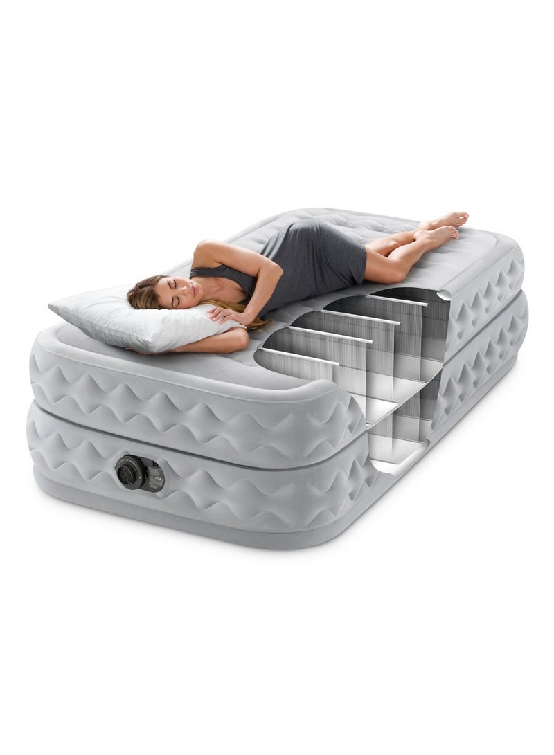 Twin Supreme Air-Flow Airbed With Fiber-Tech Rp