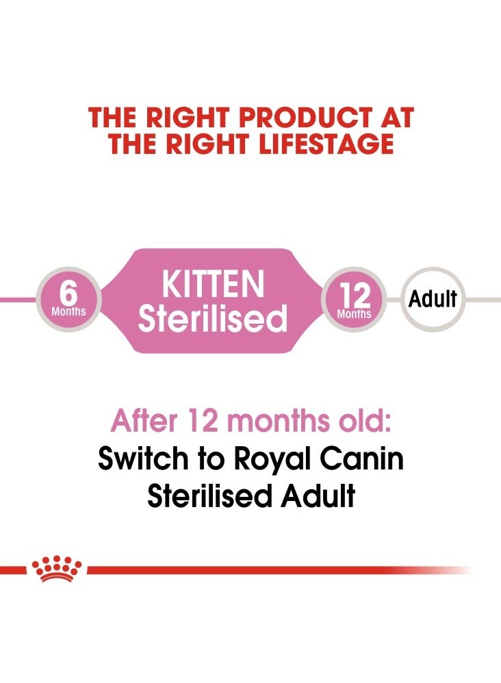 Feline Health Nutrition Kitten Sterilised 2 KG