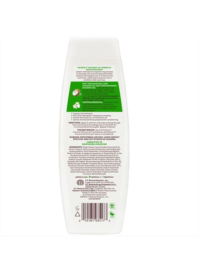 Coconut Oil Formula Moisture Boost Conditioning Shampoo, 13.5 fl. oz.