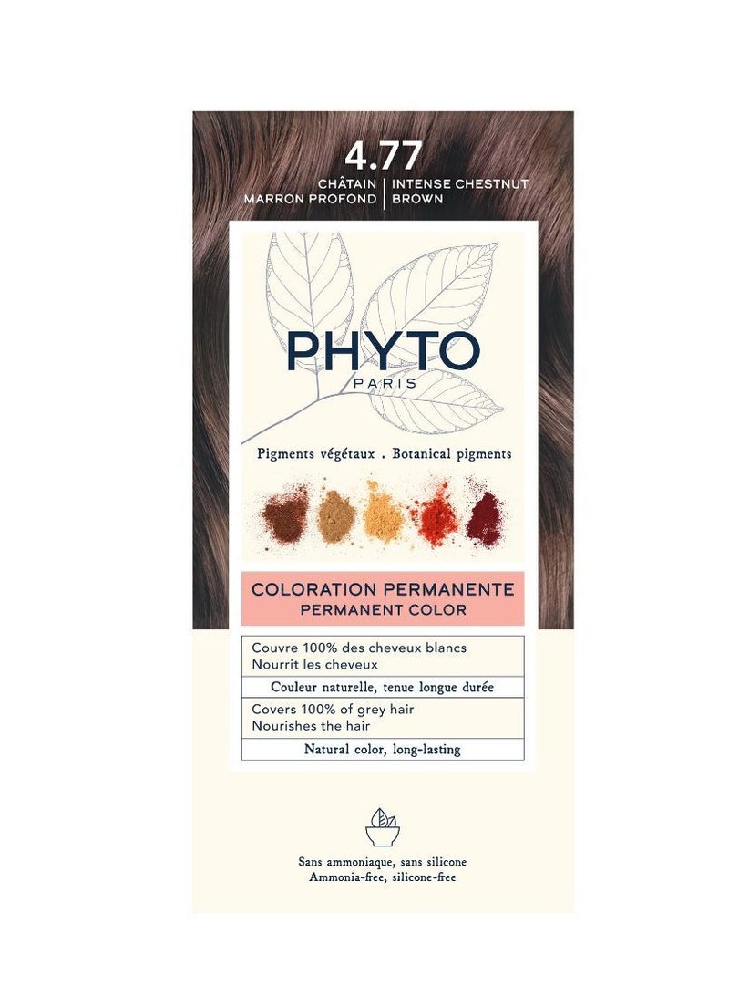Phyto Phytocolor 4.77 Intense Chestnut Brown