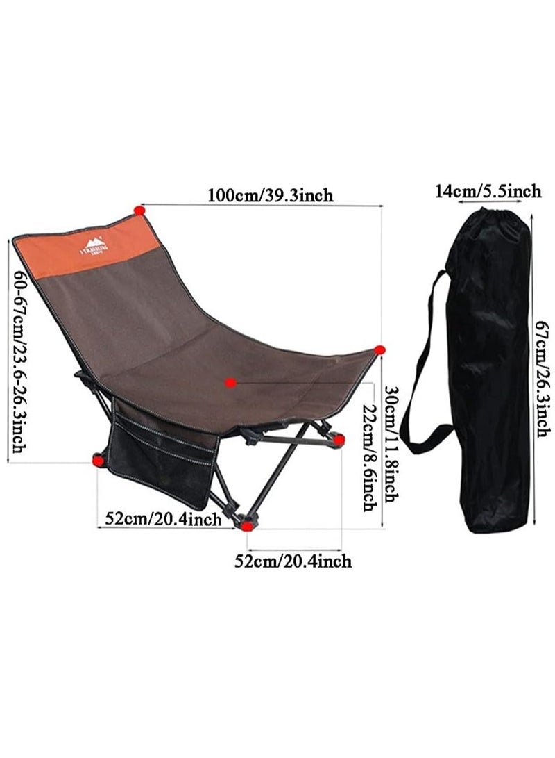 Portable Folding Camping Chair for Outdoor, Lightweight Folding Chair for Outdoor Enthusiasts, Folding Chair for Every Adventure, Folding Camping Chair for Travel and Leisure