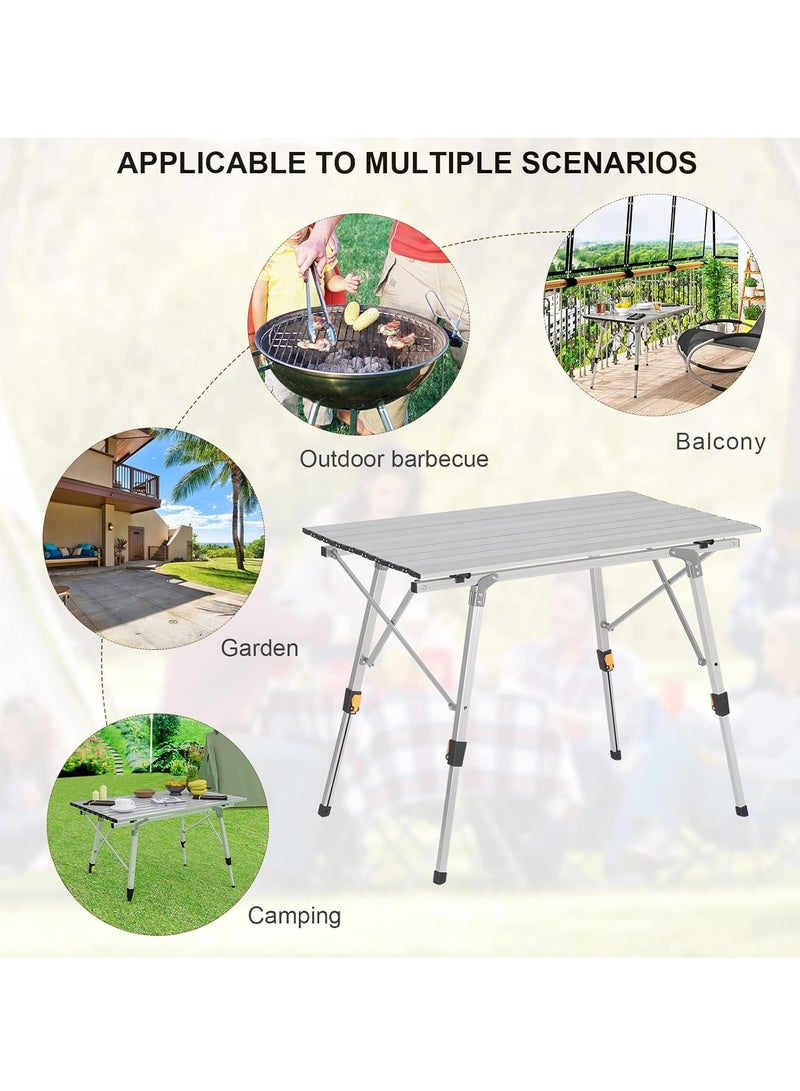 Lightweight Portable Folding Camping Table, Perfect for Outdoor Adventures