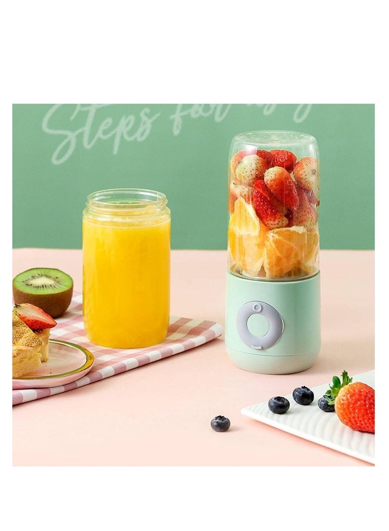 500ML Wireless Portable Blender, Powerful Blades, Rechargeable, Personal Size Handheld Blender Electric Juicer Blender, Juice Maker Mixer Shakes Juicer Machine, Baby Food Maker