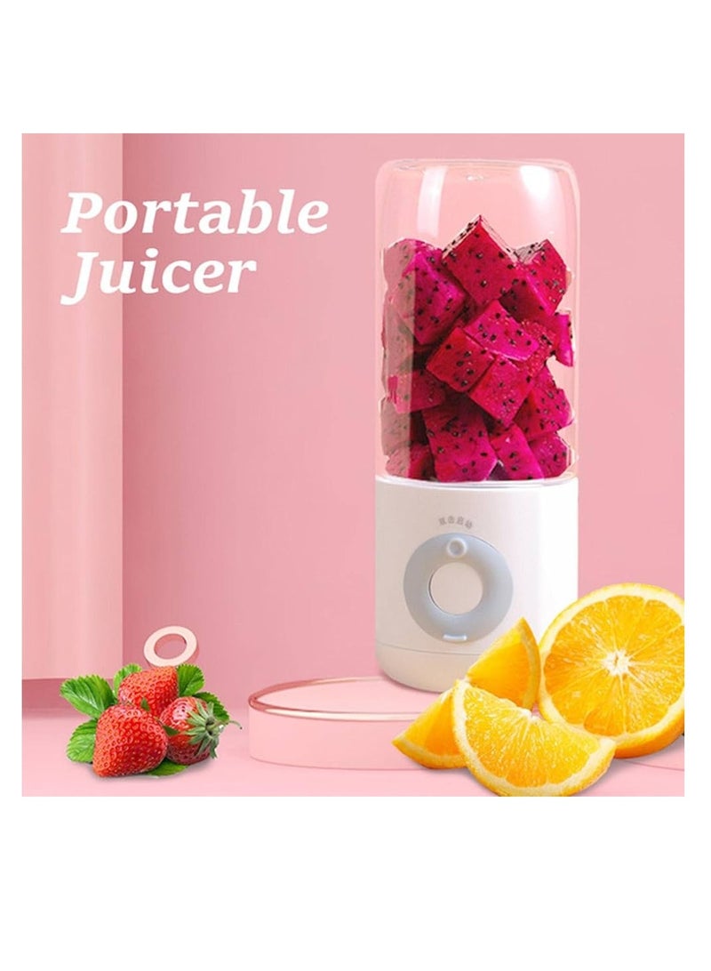 500ML Wireless Portable Blender, Powerful Blades, Rechargeable, Personal Size Handheld Blender Electric Juicer Blender, Juice Maker Mixer Shakes Juicer Machine, Baby Food Maker