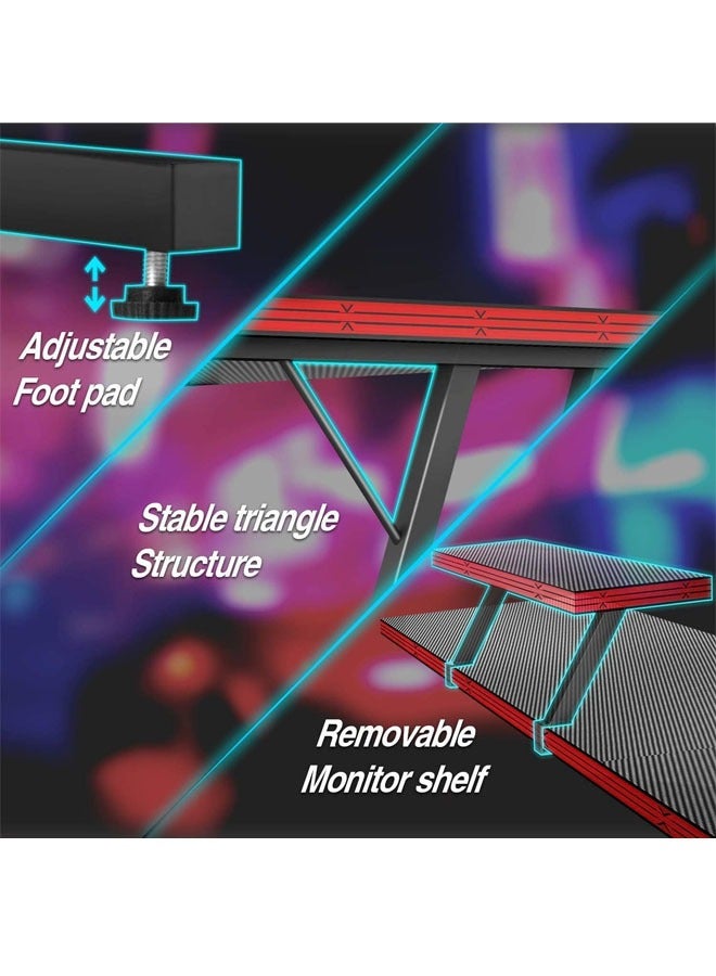 Computer And Multifunction Table Home Office Workstation 130Cm