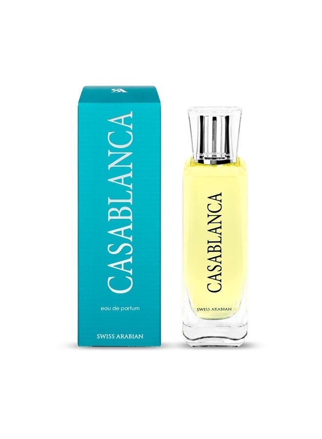 Casablanca - Luxury Products From Dubai - Long Lasting And Addictive Personal EDP Spray Fragrance - A Seductive, Signature Aroma - The Luxurious Scent Of Arabia - 3.4 Oz