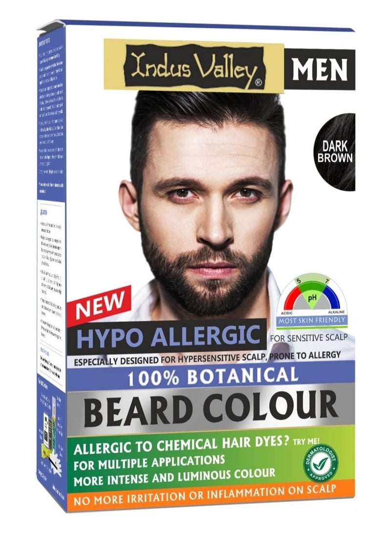 100% Botanical Hypo Allergic Aqua Beard Colour