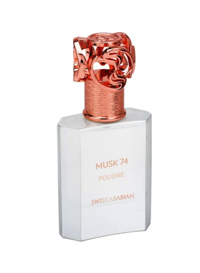 Musk 74 Poudre By Swiss Arabian - Unisex Eau De Parfum 50ml